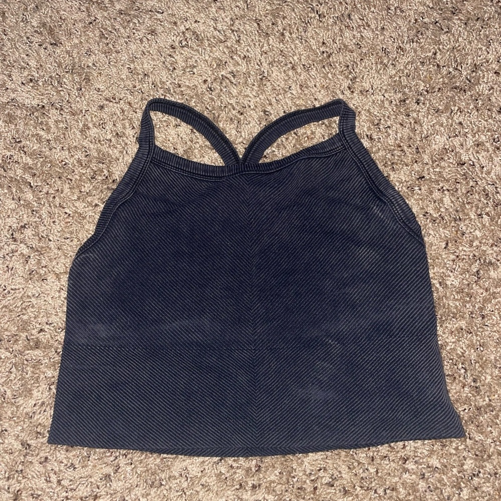 Black Workout Tank Top